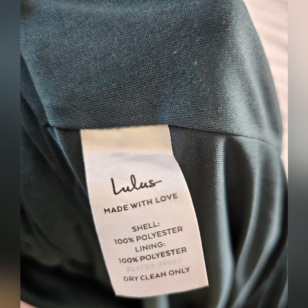 Lulu's Deep Teal Sleeveless Maxi Dress - Picture 9 of 9